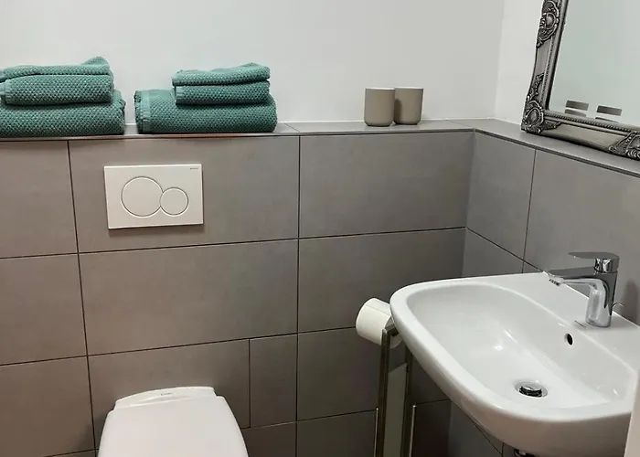 Helene Mit Doppel- Oder 2 Einzelbetten Fuer 2 Personen Mit Eigenem Eingang -neubau- Apartment *